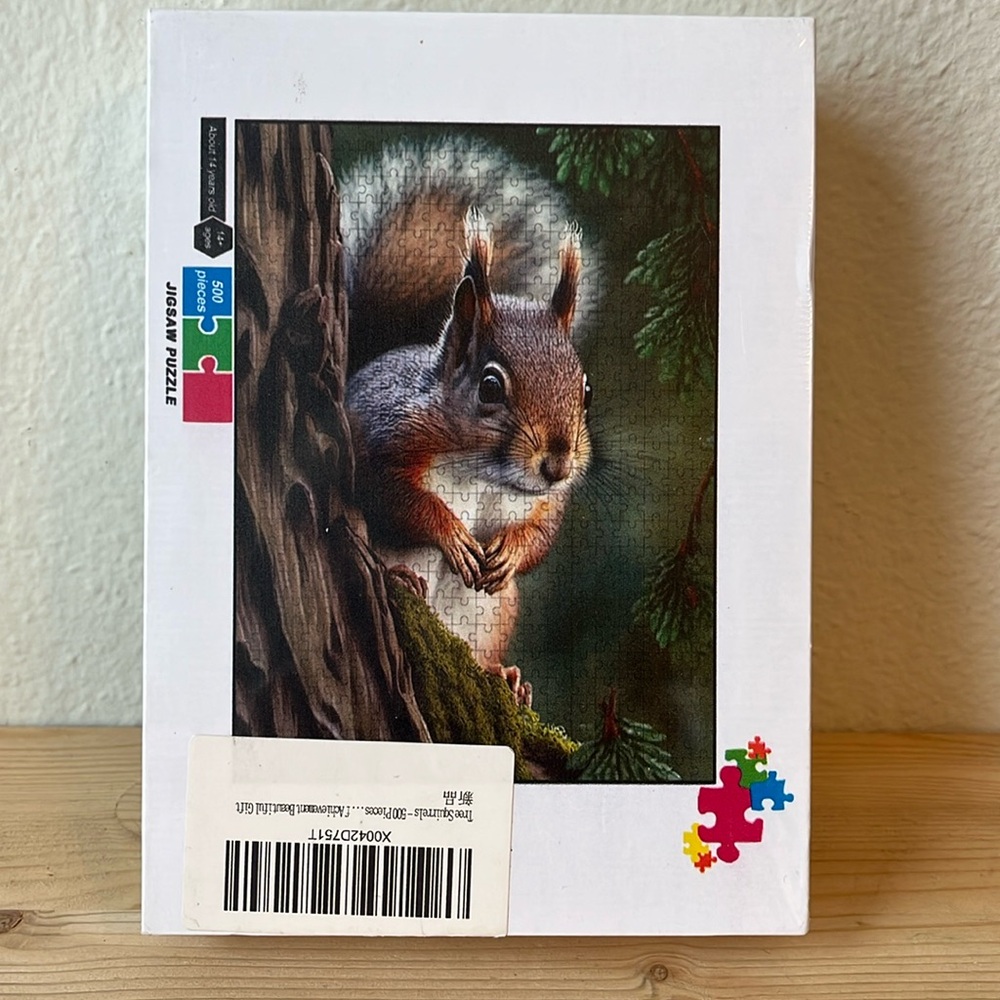 Tree Squirrels 500 piece puzzle